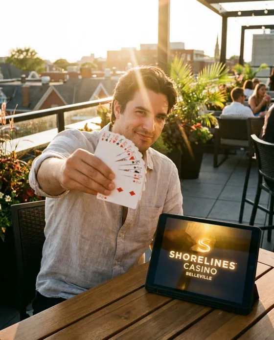 play poker online at Shorelines Casino Belleville